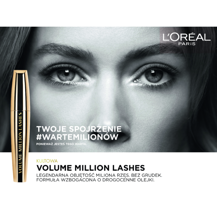L’Oréal Paris Mascara Volume Million Lashes Czarna
