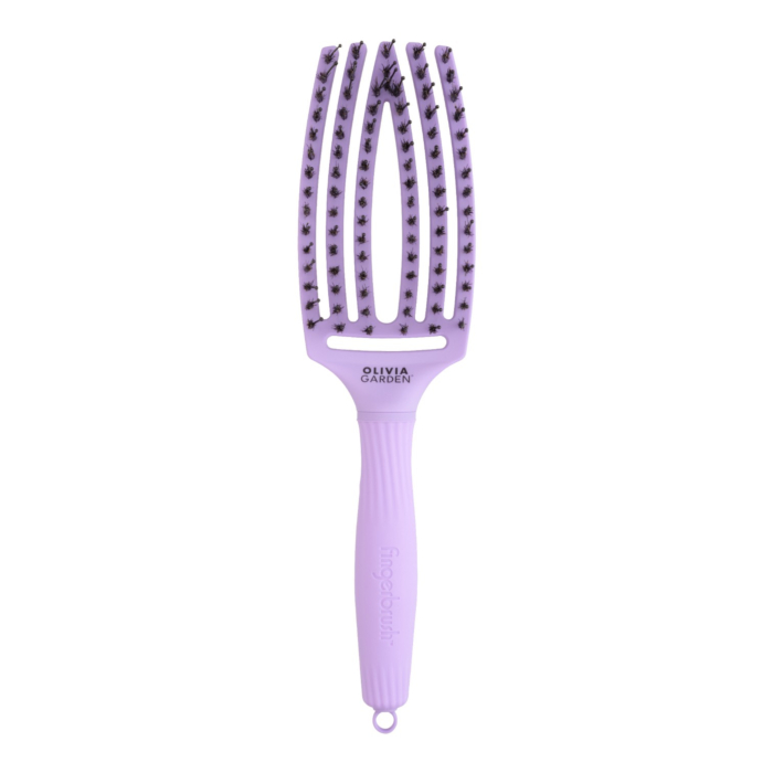 Olivia Garden Szczotka Fingerbrush Combo M, Lavender
