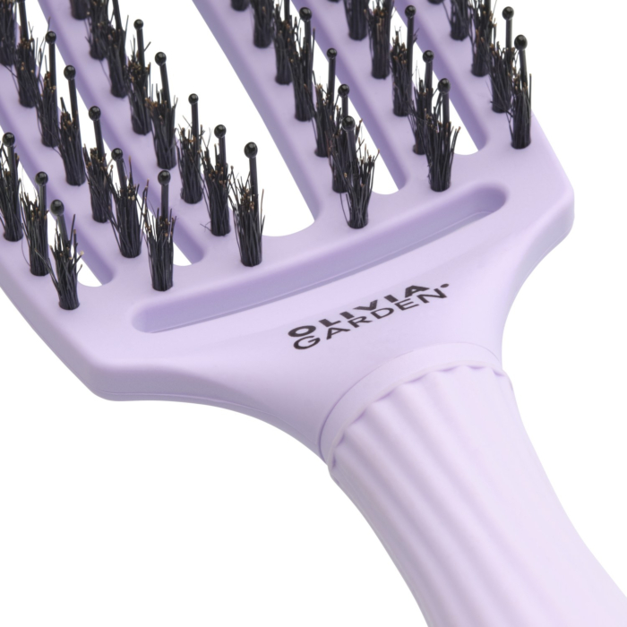 Olivia Garden Szczotka Fingerbrush Combo M, Lavender