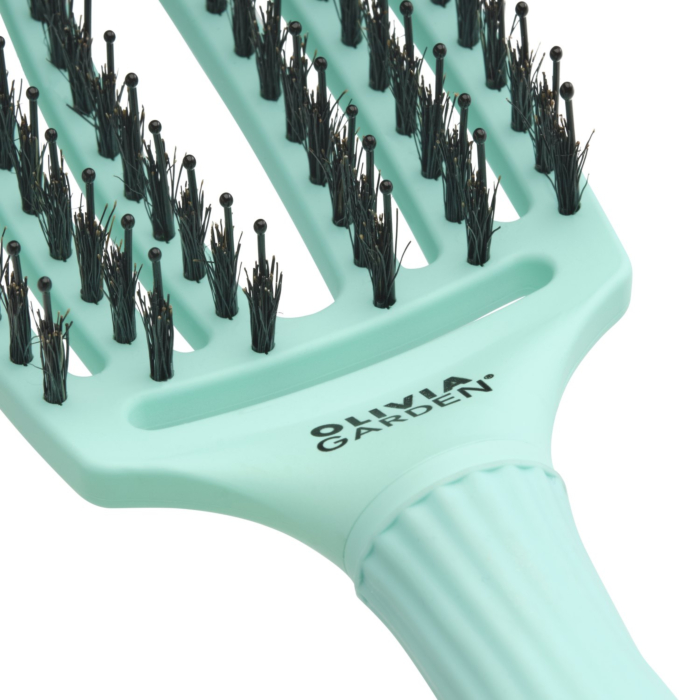 Olivia Garden Szczotka Fingerbrush Combo M, Mint
