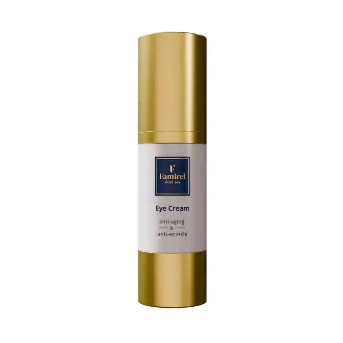Крем для кожи вокруг глаз Famirel Eye Cream Anti-Aging and Anti-Wrinkle против морщин, с минералами Мёртвого моря, 30 мл — фото 2