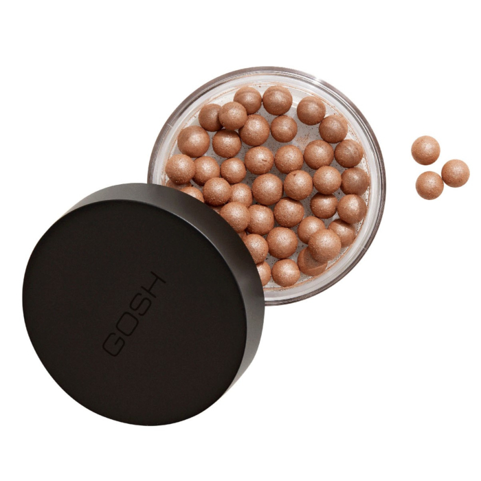 GOSH Precious Powder Pearls Opalizująco-brązujący puder w kulkach 25g