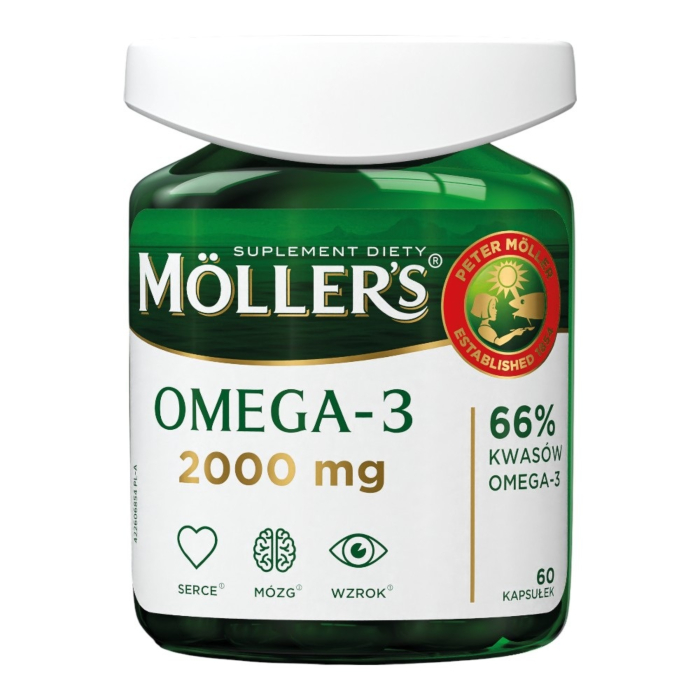 Mollers Omega-3 2000 mg, kapsułki 60 szt.