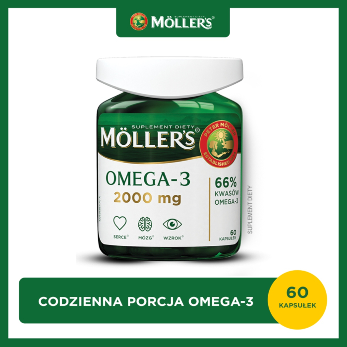 Mollers Omega-3 2000 mg, kapsułki 60 szt.
