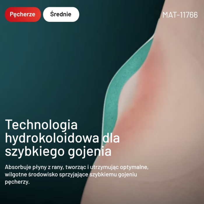 Compeed Plastry na pęcherze Rozmiar średni, 5 szt.