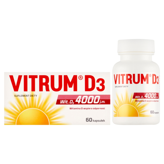 Vitrum D3 4000 Kapsułki