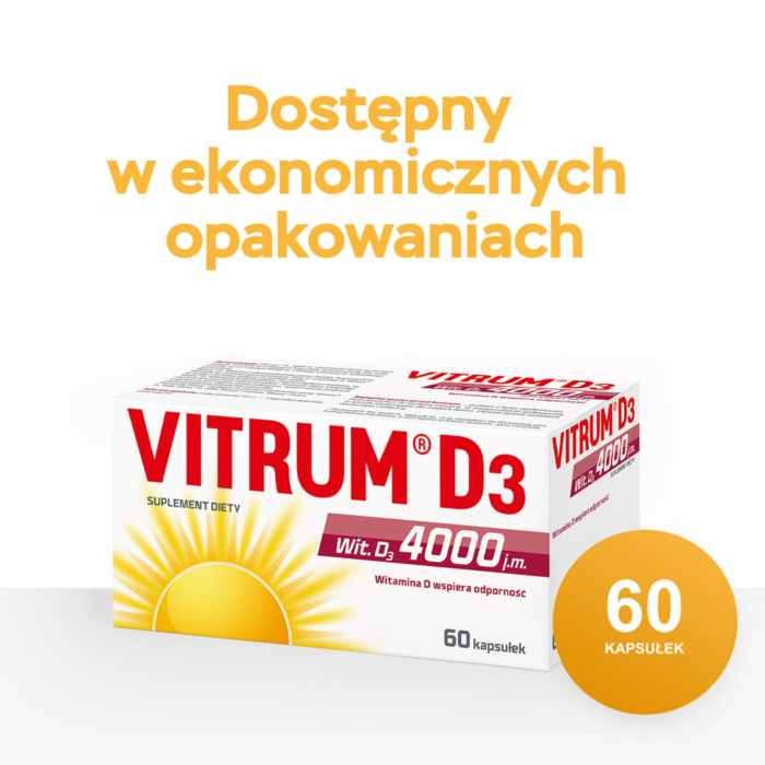 Vitrum D3 4000 Kapsułki