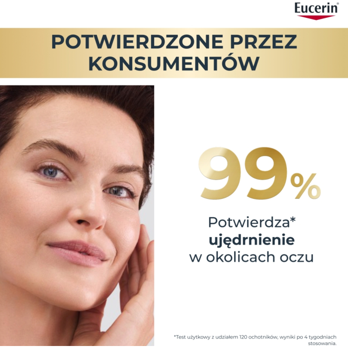 Eucerin Hyaluron Filler + Elasticity krem pod oczy SPF20