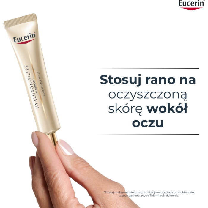 Eucerin Hyaluron Filler + Elasticity krem pod oczy SPF20