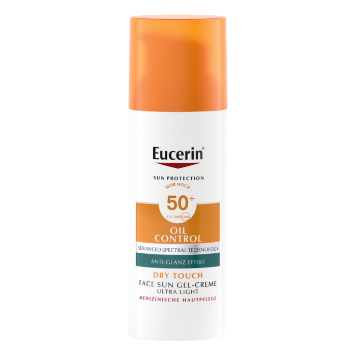 Eucerin Oil Control Dry Touch Żel-krem ochronny ultralekki, SPF 50+