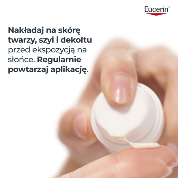 Eucerin Oil Control Dry Touch Żel-krem ochronny ultralekki, SPF 50+