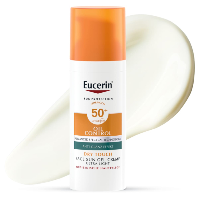 Eucerin Oil Control Dry Touch Żel-krem ochronny ultralekki, SPF 50+