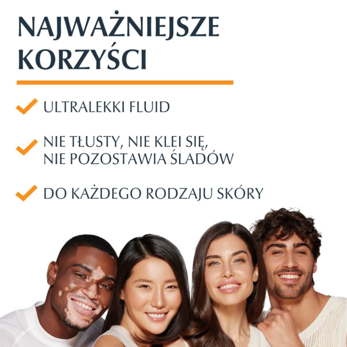 Eucerin Hydro Protect SPF 50+ Ultralekki nawilżający fluid ochronny, 50 ml