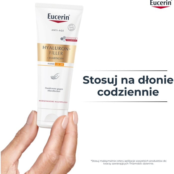 Eucerin Hyaluron-Filler + Elasticity Krem do rąk