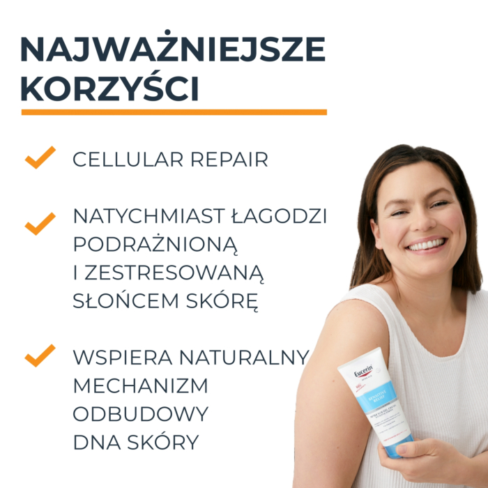 Eucerin After Sun, Łagodzący żel-krem po opalaniu 