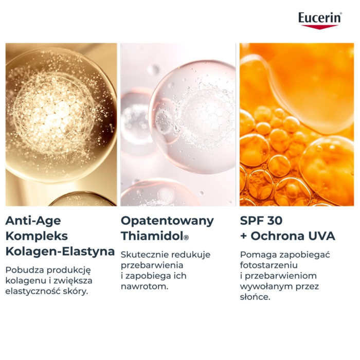 Eucerin Hyaluron-Filler + Elasticity Krem na dzień SPF30 Refill, 50 ml