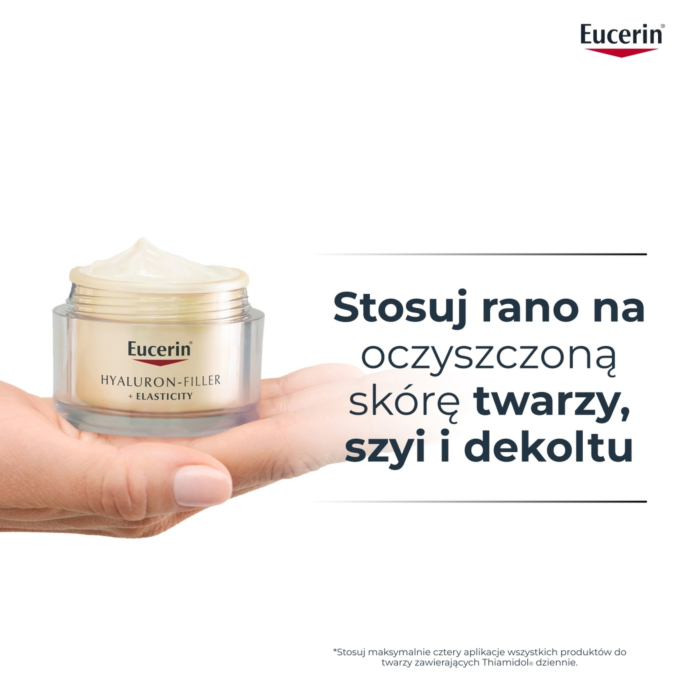 Eucerin Hyaluron-Filler + Elasticity Krem na dzień SPF30 Refill, 50 ml