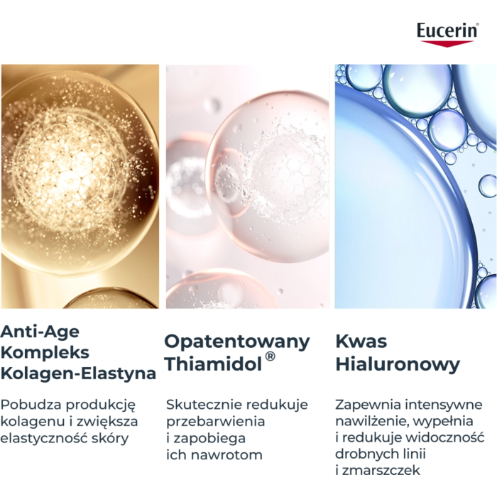 Eucerin Hyaluron-Filler + Elasticity Krem na noc Refill, 50 ml
