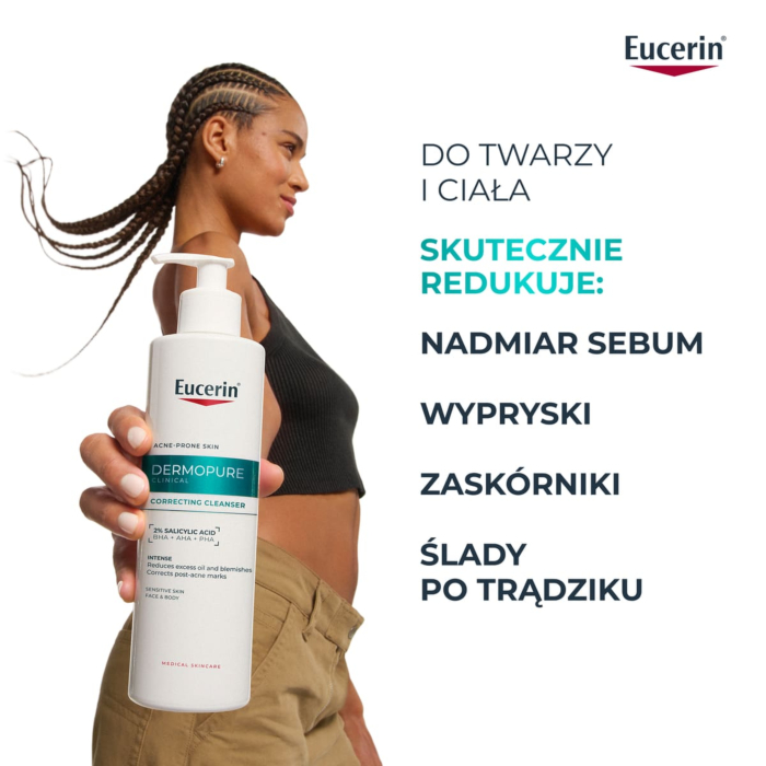 Eucerin Dermopure Clinical Żel redukujący niedoskonałości do twarzy i ciała 