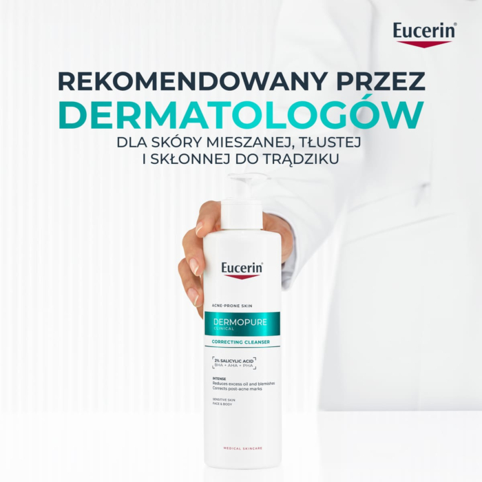 Eucerin Dermopure Clinical Żel redukujący niedoskonałości do twarzy i ciała 