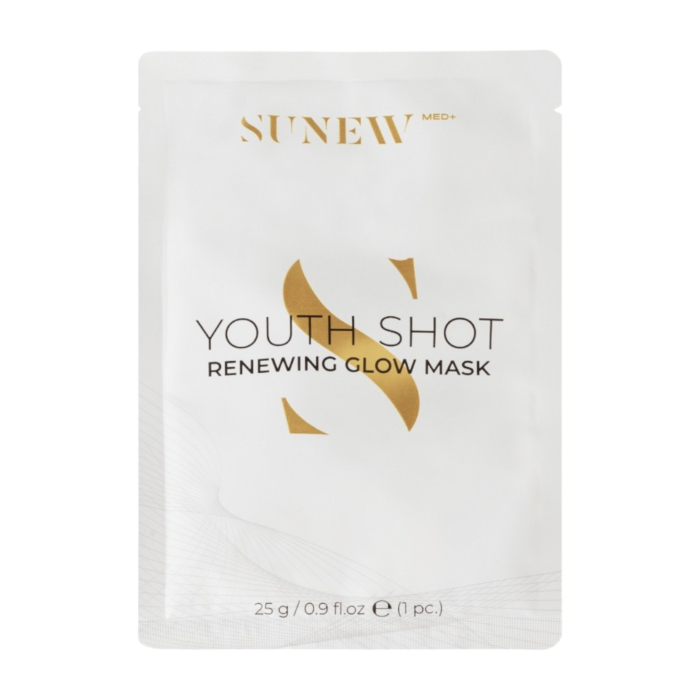 SunewMed+ Youth Shot Maska w płachcie do twarzy regenerująca + glow 1 szt.