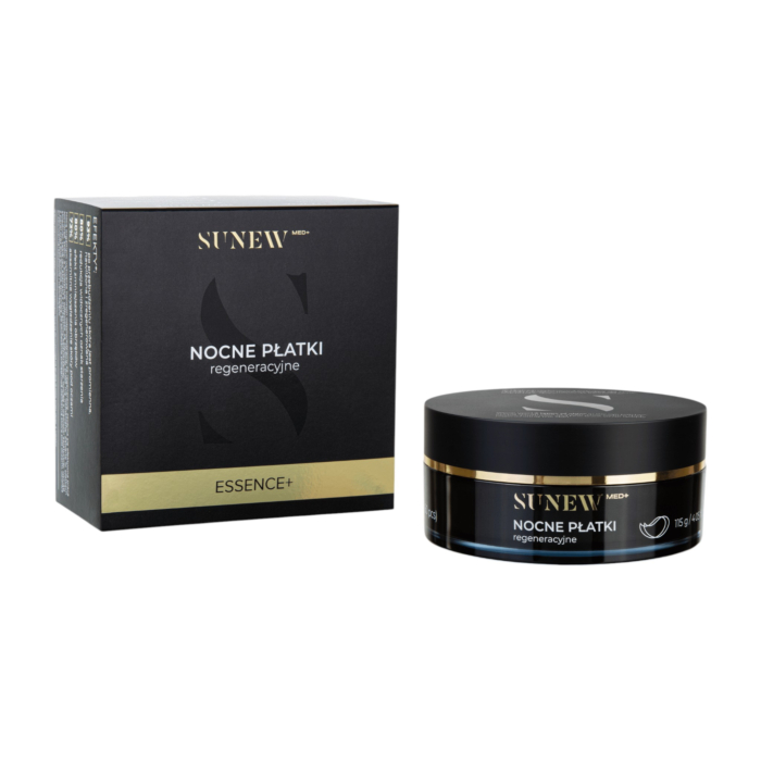 SunewMed+ ESSENCE+ Nocne regenerujące płatki pod oczy, 60 szt.