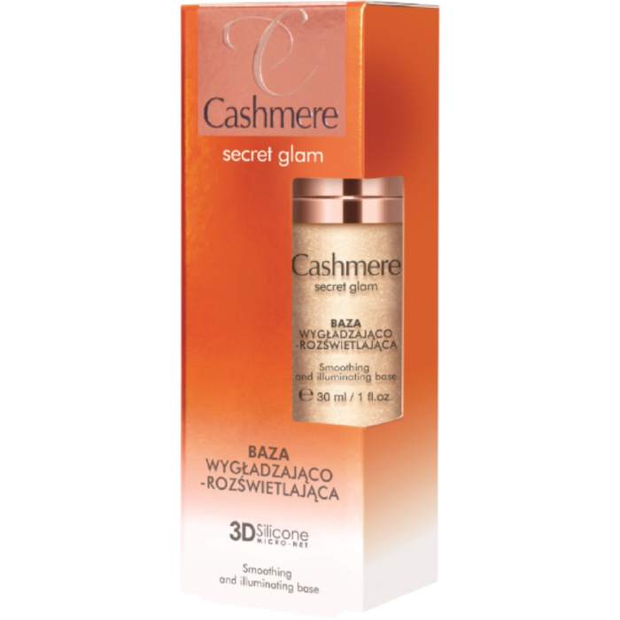 Cashmere Secret Glam, baza wygładzająco-rozświetlająca, 30 ml