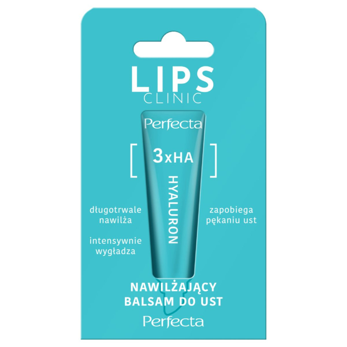 Perfecta Lips Clinic, nawilżający balsam do ust, 10 g