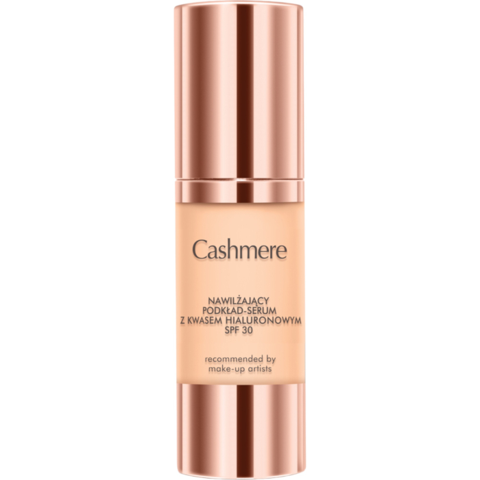 Cashmere DD Nawilżający podkład-serum z kwasem hialuronowym SPF 30 Natural Beige