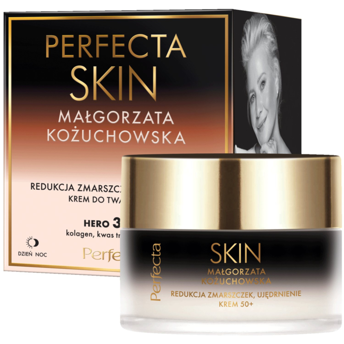 Perfecta Skin Małgorzata Kożuchowska Krem do twarzy ujędrniający na dzień i na noc 50+