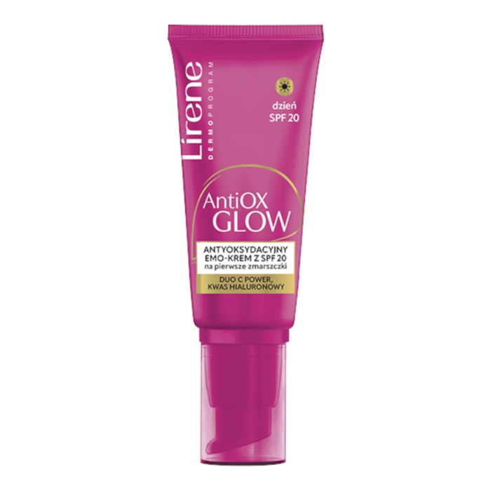 Lirene AntiOX Glow Antyoksydacyjny Emo-krem z SPF 20, 40 ml