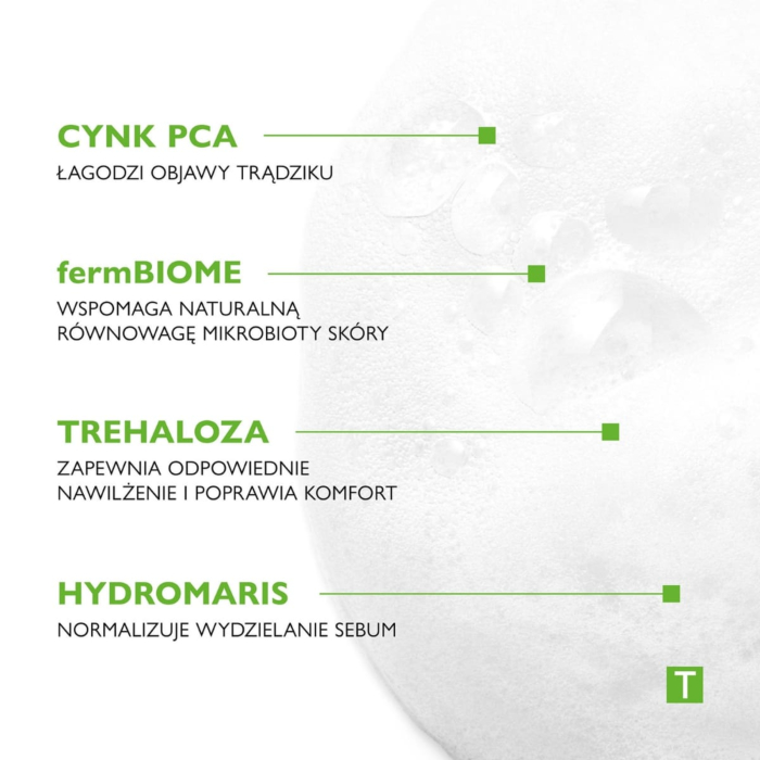 Pharmaceris T Puri-Sebostatic Nawilżająca pianka oczyszczająca do twarzy, 150 ml
