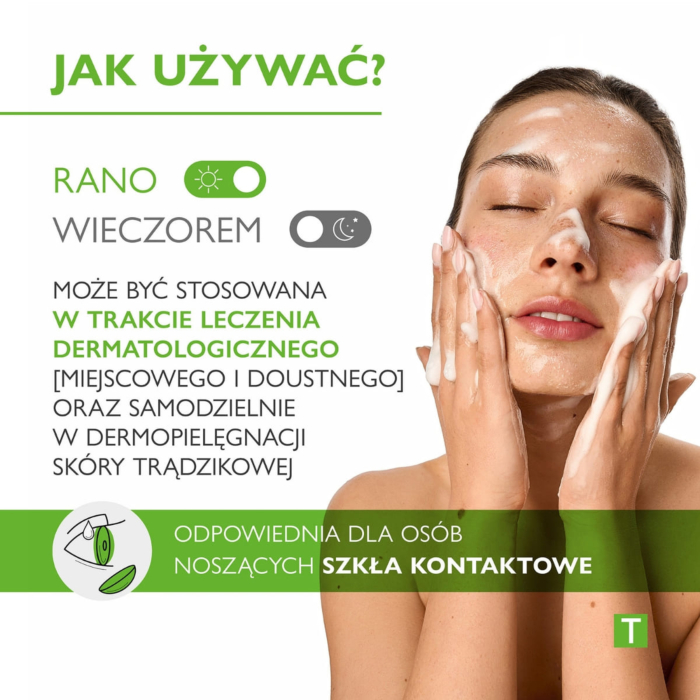 Pharmaceris T Puri-Sebostatic Nawilżająca pianka oczyszczająca do twarzy, 150 ml