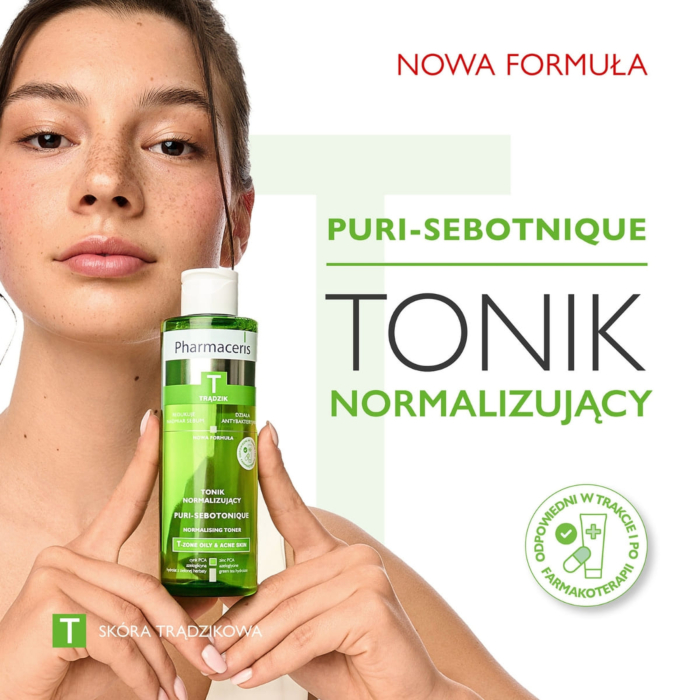 Pharmaceris T Puri-Sebotonique Tonik normalizujący do twarzy, 200 ml