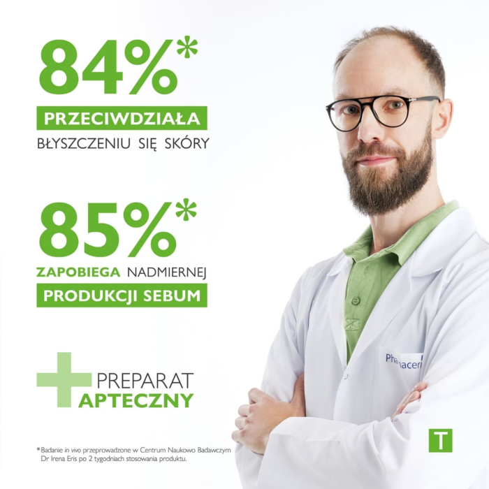 Pharmaceris T Puri-Sebogel Antybakteryjny żel myjący do twarzy, 190 ml