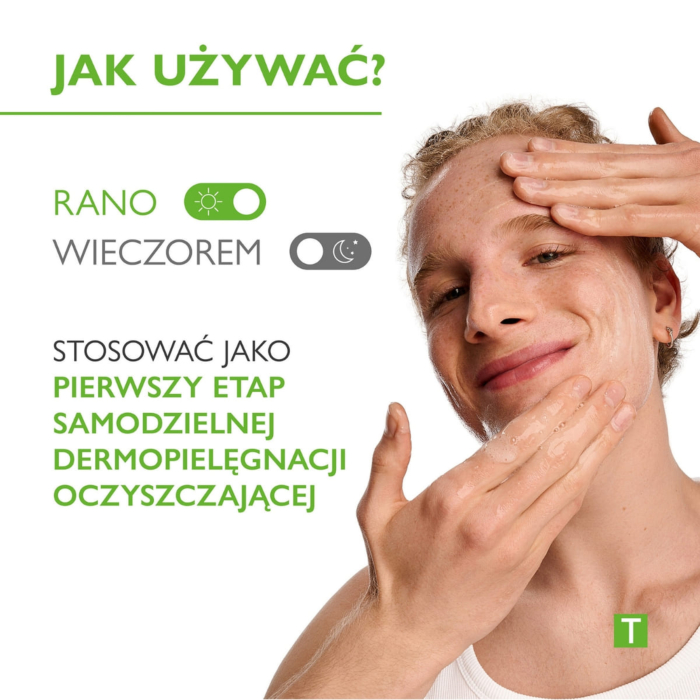 Pharmaceris T Puri-Sebogel Antybakteryjny żel myjący do twarzy, 190 ml