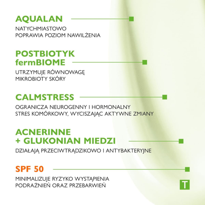 Pharmaceris T Sebo-Moistatic Nawilżająco-kojący krem ochronny SPF 50, 50 ml
