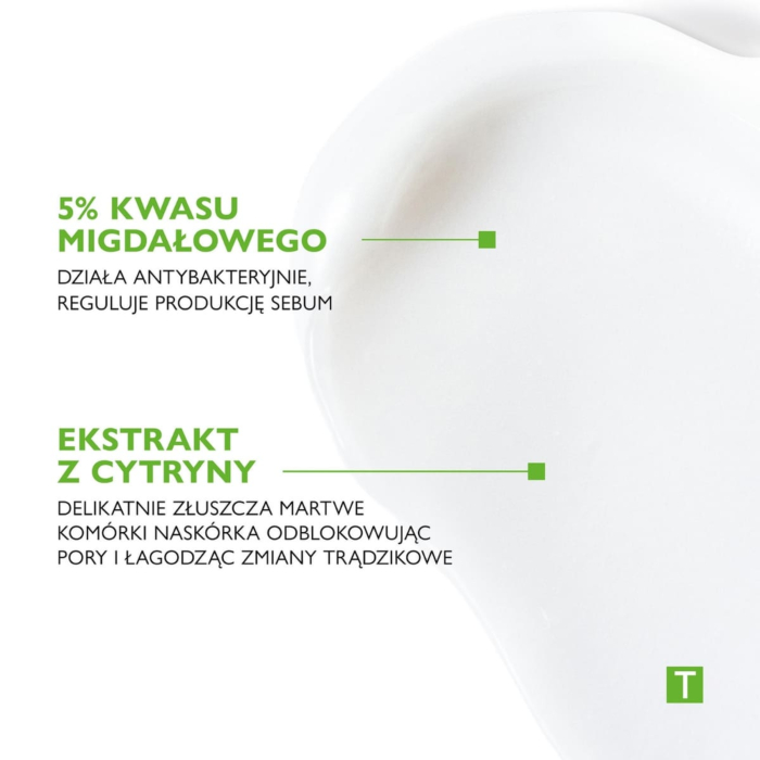 Pharmaceris T Sebo-Almond Peel Krem na noc z 5% kwasem migdałowym