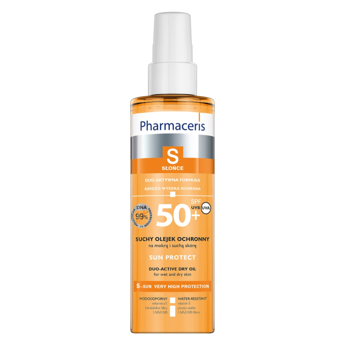 Pharmaceris S Suchy olejek ochronny do ciała SPF50+