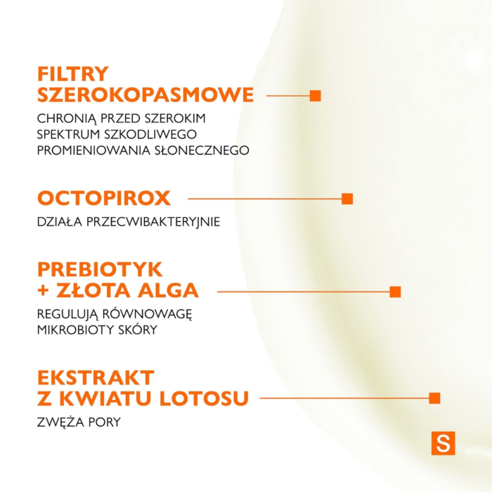 Pharmaceris S krem ochronny dla skóry trądzikowej, mieszanej i tłustej SPF50+ 