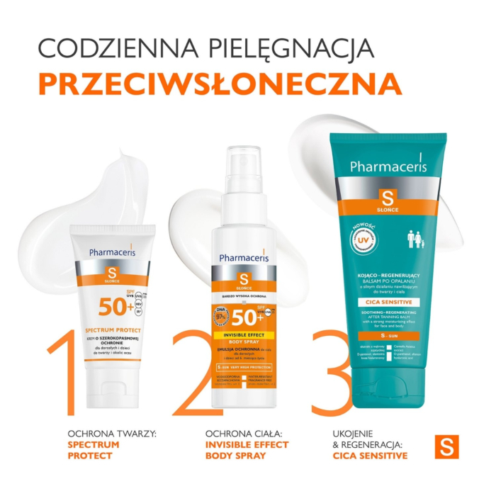 Pharmaceris S Krem o szerokopasmowej ochronie SPF50+ 