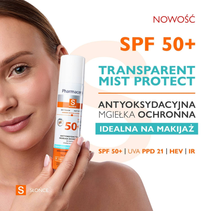 Pharmaceris S Antyoksydacyjna mgiełka ochronna, SPF50+ 