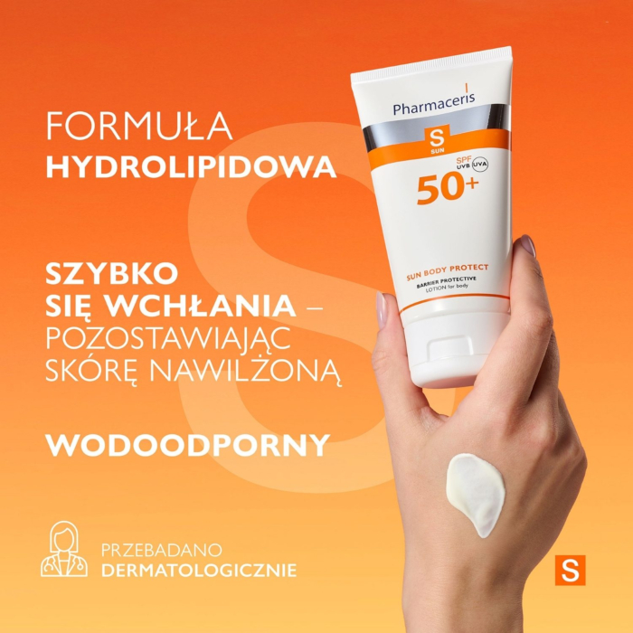 Pharmaceris S Hydrolipidowy balsam ochronny do ciała SPF50+ 