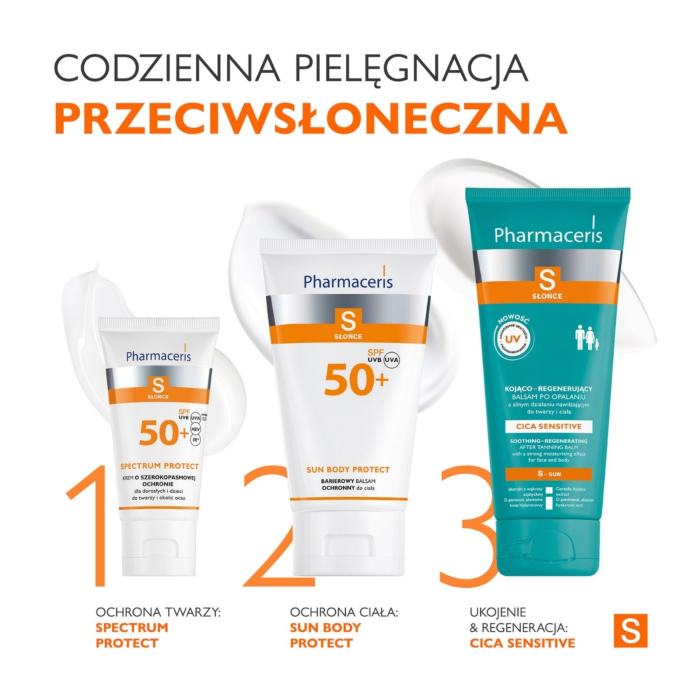 Pharmaceris S Hydrolipidowy balsam ochronny do ciała SPF50+ 