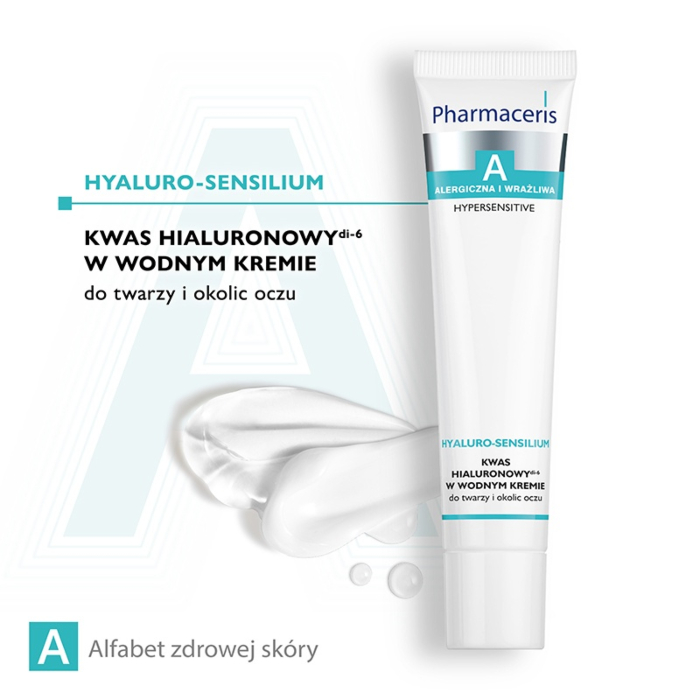 Pharmaceris A Hyaluro-Sensilium Kwas hialuronowy w wodnym kremie do twarzy