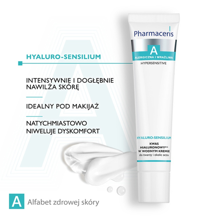 Pharmaceris A Hyaluro-Sensilium Kwas hialuronowy w wodnym kremie do twarzy