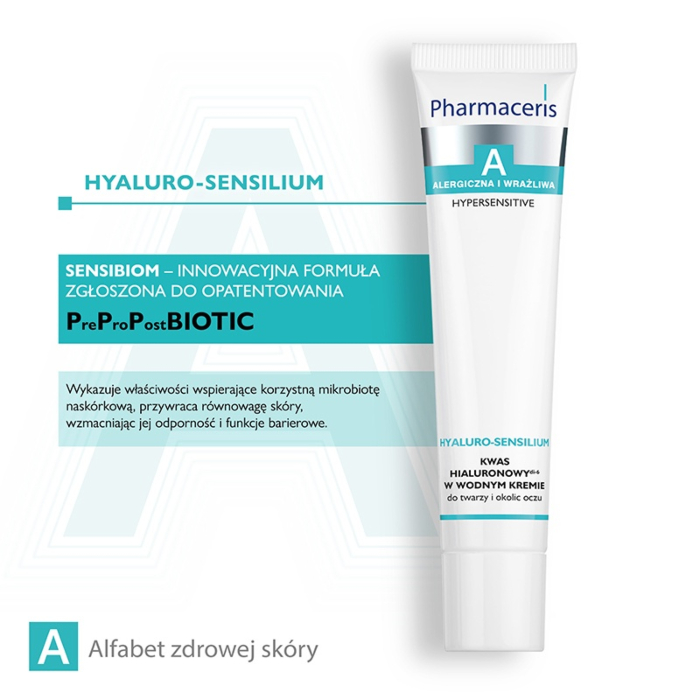 Pharmaceris A Hyaluro-Sensilium Kwas hialuronowy w wodnym kremie do twarzy