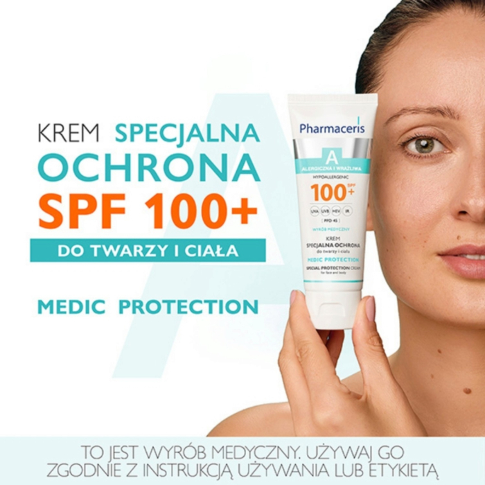 Pharmaceris A Medic Protection Krem specjalna ochrona twarzy i ciała SPF100+