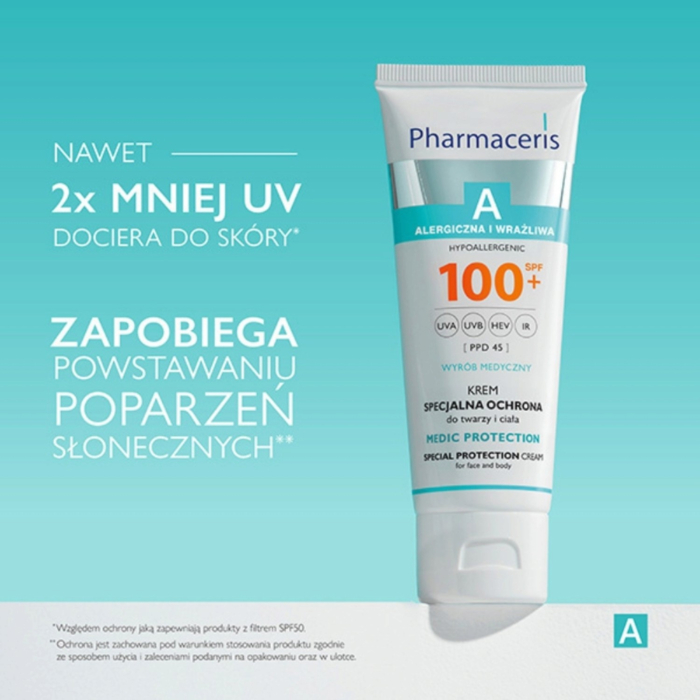 Pharmaceris A Medic Protection Krem specjalna ochrona twarzy i ciała SPF100+