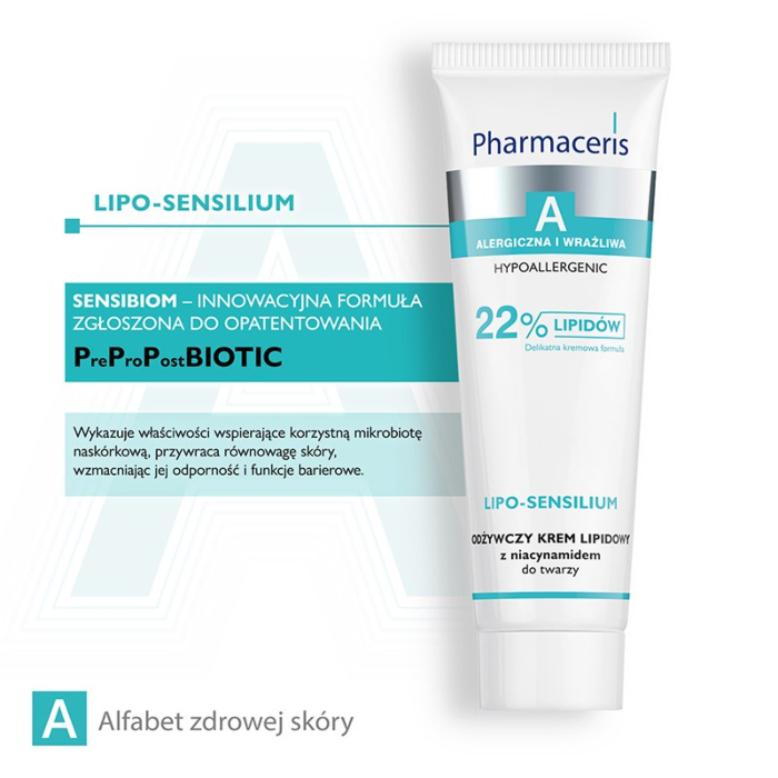 Pharmaceris A Lipo-Sensilium Odżywczy krem lipidowy do twarzy